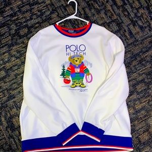 Polo bear by Ralph Lauren hi tech crew neck sweatshirt